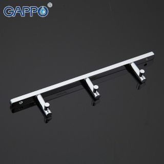 Вешалка три крючка Gappo G202-3 хром